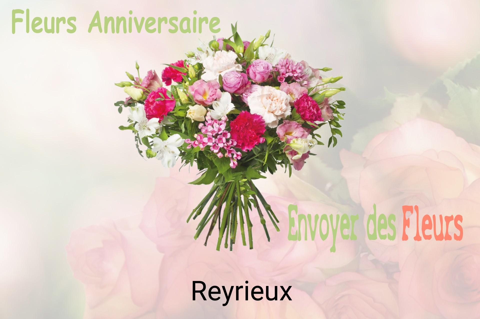 Bouquet de fleurs d’anniversaire livré à Reyrieux